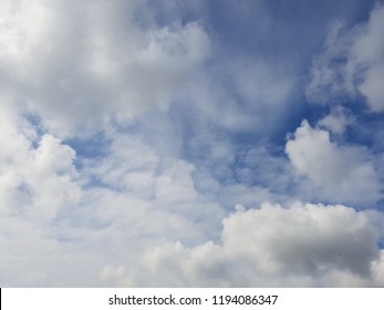 Cloud on the blue sky