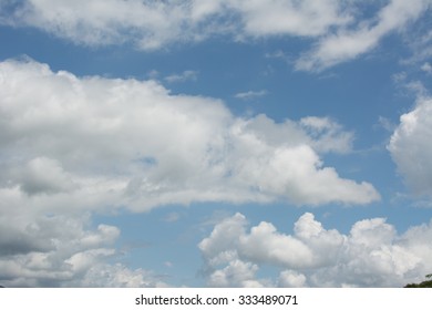 cloud over the sky with copyspace