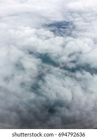 Cloud From Plane Window
