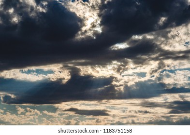 Cloud Scape early sunset