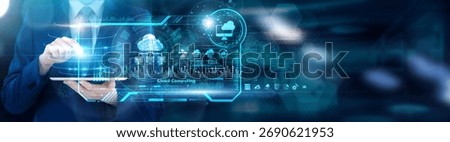 Cloud Security- FinOps Analyst using tablet analyzing Cloud Computing multi-cluster cost anomalies and zero-trust policy compliance, auto-scaling efficiency dashboards. Data egress risk models.