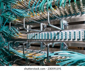 Cloud shared optical fiber patch panel in a data center 