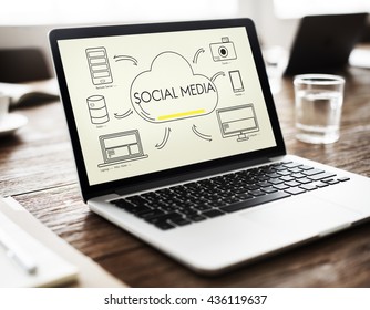 Cloud Sharing Networking Connection Transfer Concept