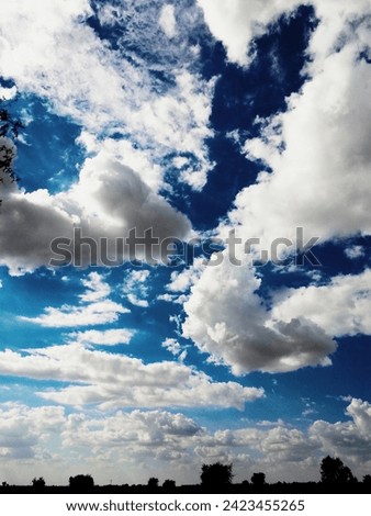 Cloud shiney cloud and sky