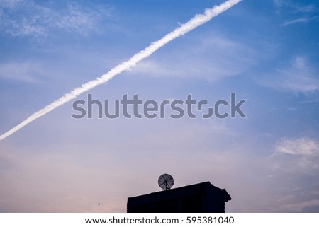Similar – Image, Stock Photo backyard