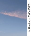 cloud in the sky at dusk