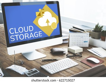 Cloud Storage Network Community Concept