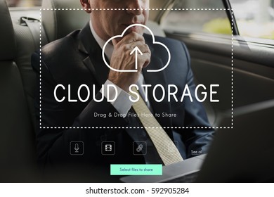 Cloud storage upload and download data management technology