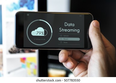 Cloud Storage Upload Interface Concept