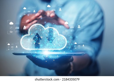 cloud technology concept Global network of metaverse systems exchange of information global business Megatrends on the Internet for Telecommunication
 - Shutterstock ID 2184335079