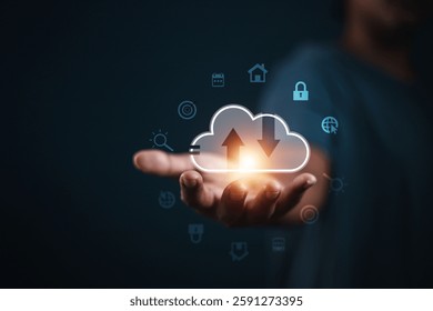 cloud technology concept Global network of metaverse systems exchange of information global business Megatrends on the Internet for Telecommunication	
 - Powered by Shutterstock - Get 15% off with code: PIKWIZARD15