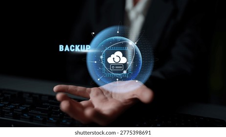 Cloud technology for data backup and disaster recovery solutions. Securely store and restore your critical business information to prevent data loss. Motif