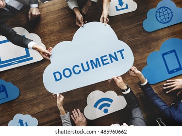 Cloud Words Online Technology Network Concept