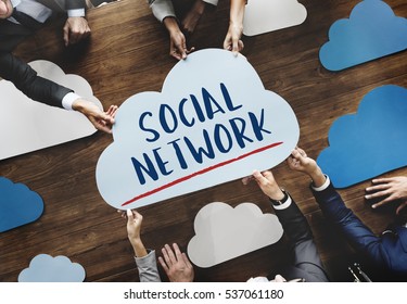 Cloud Words Online Technology Network Concept