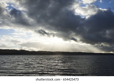 Clouded sky