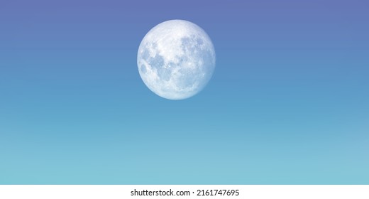 blue  full moon
