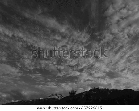 Similar – Image, Stock Photo foothills of the Alps