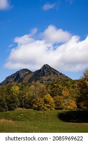 Clouds Above Grandfather Mountain North Carolina.