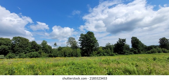 Clouds Above A Meadow, Central Massachusetts