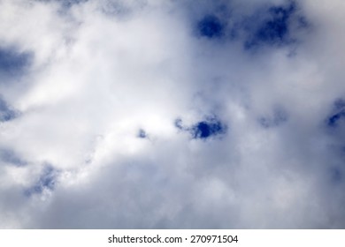 Clouds background, blue sky