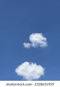 clouds background blue white nature - Shutterstock ID 2328631959