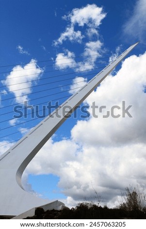 Clouds Behind the Sundial Bridge