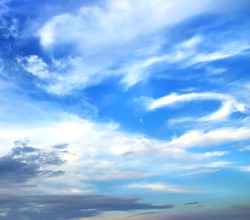 Blue sky containing sky, cloud, and blue | Nature Stock Photos ...
