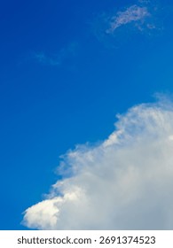 Clouds in a Blue Sky