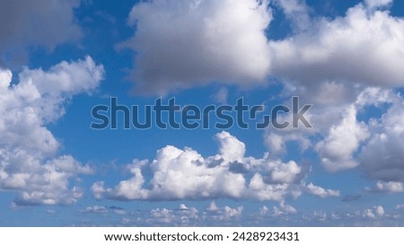 Clouds and Blue sky
Sky with dotty clouds 