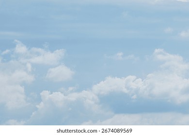 clouds in the blue sky image