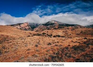 Clouds Creeping In Over The Big Horn Mountains