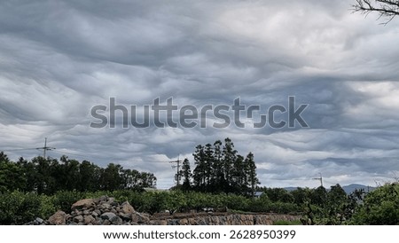 Clouds of the devil calling for rain