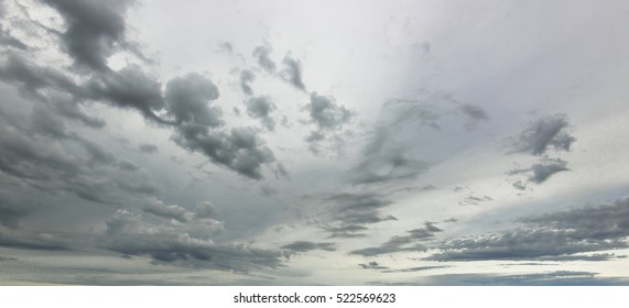the clouds disperse