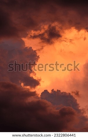 Clouds During a Fire in Western Australia, 2022
