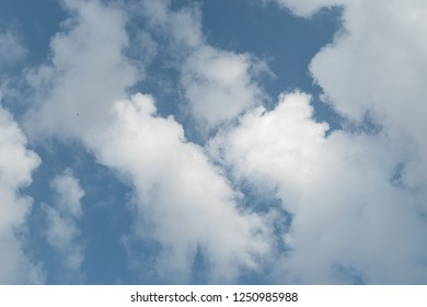 Clouds hit the sky.