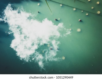 Clouds In The Lake