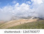 Clouds in mountain