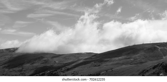 Clouds in the mountain