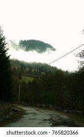 Clouds in the mountain