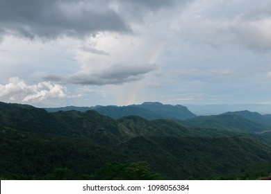 
Clouds and mountains