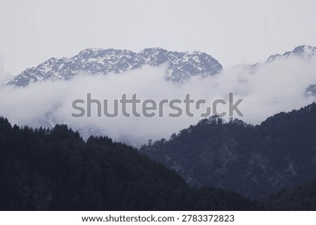clouds and mountains are good combination