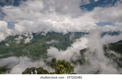 Clouds In Mussoorie India