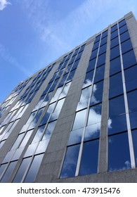 Clouds on Building