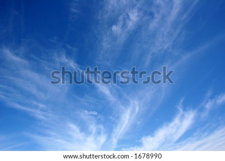 Clouds on sky