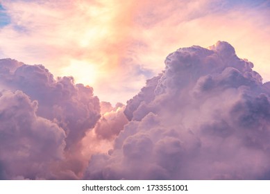 Clouds sky sky pink   blue colors  Sky abstract natural background