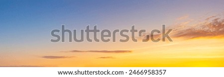 Similar – Image, Stock Photo Color sky Sky Red Orange