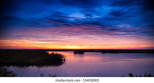 Clouds over Atlantic ocean, Merritt Island, Titusville, Brevard County, Florida, USA