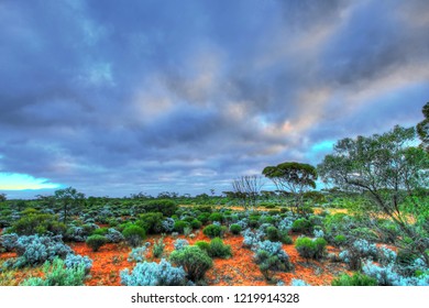 Clouds Over Australian Bush