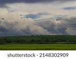 Clouds over the Baranakh mountain range