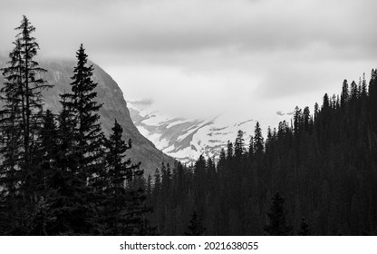 Clouds over a Mountain Summit